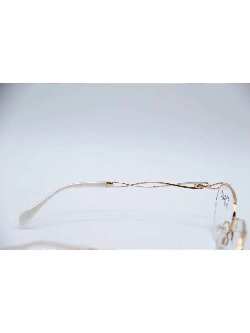 Charmant Xl 2149 Gw Gold White Authentic Eyeglasses 50-17-135